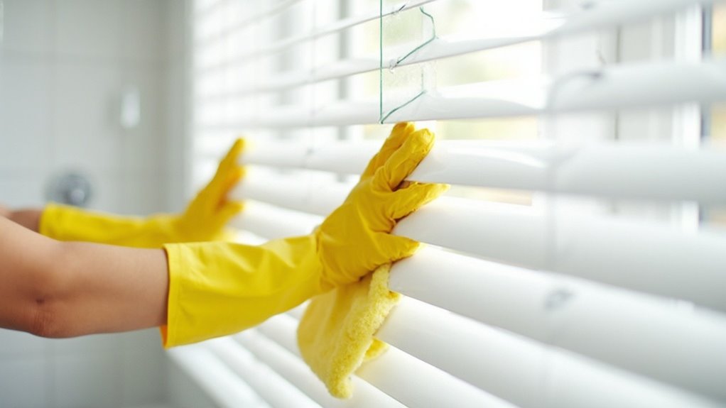 clean blinds efficiently and effectively