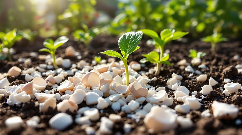 eggshells in garden benefits