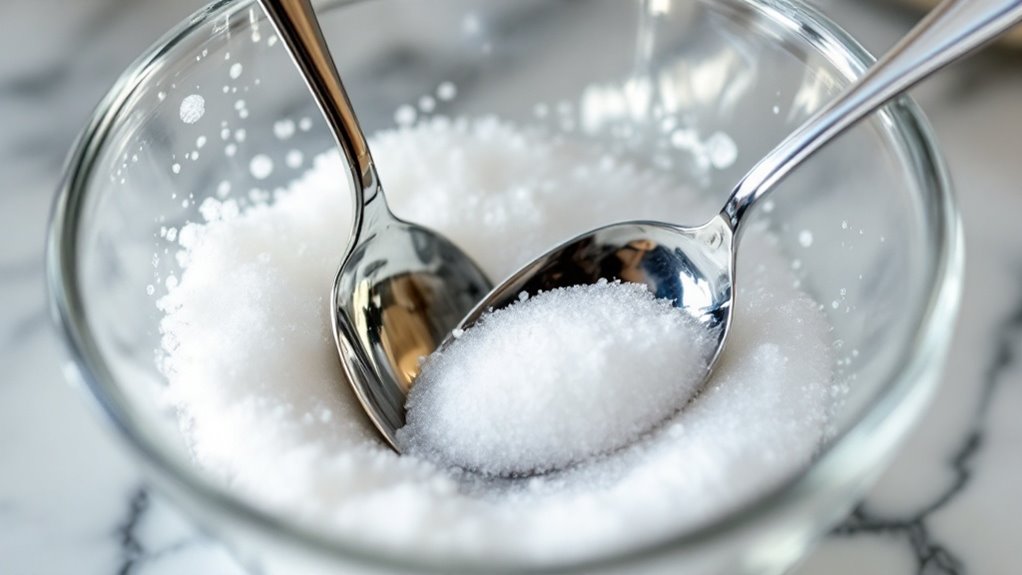 salt and baking soda