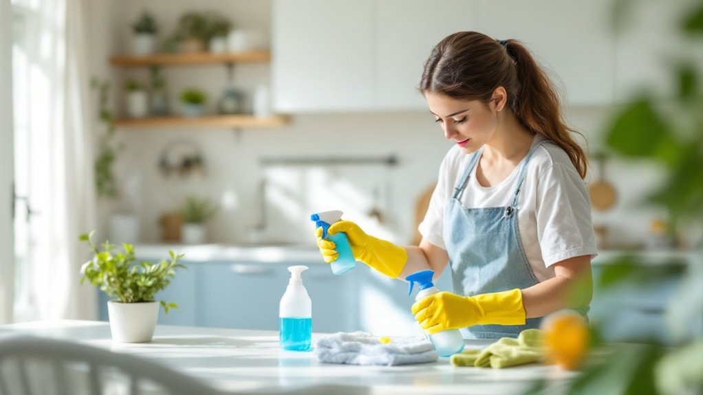 cleaning habits causing dirtiness