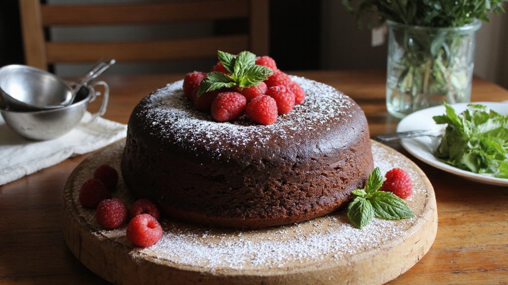 šokoladinio pyrago receptas be kiaušinių