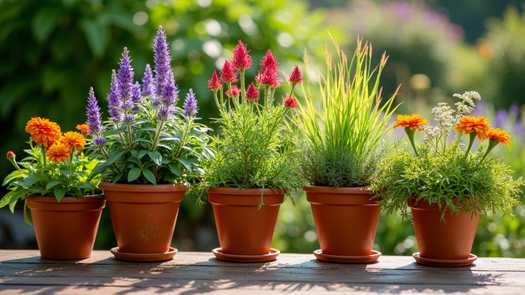 mosquito repelling flowering plants