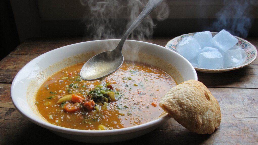 apsaugoti sriubą nuo riebumo