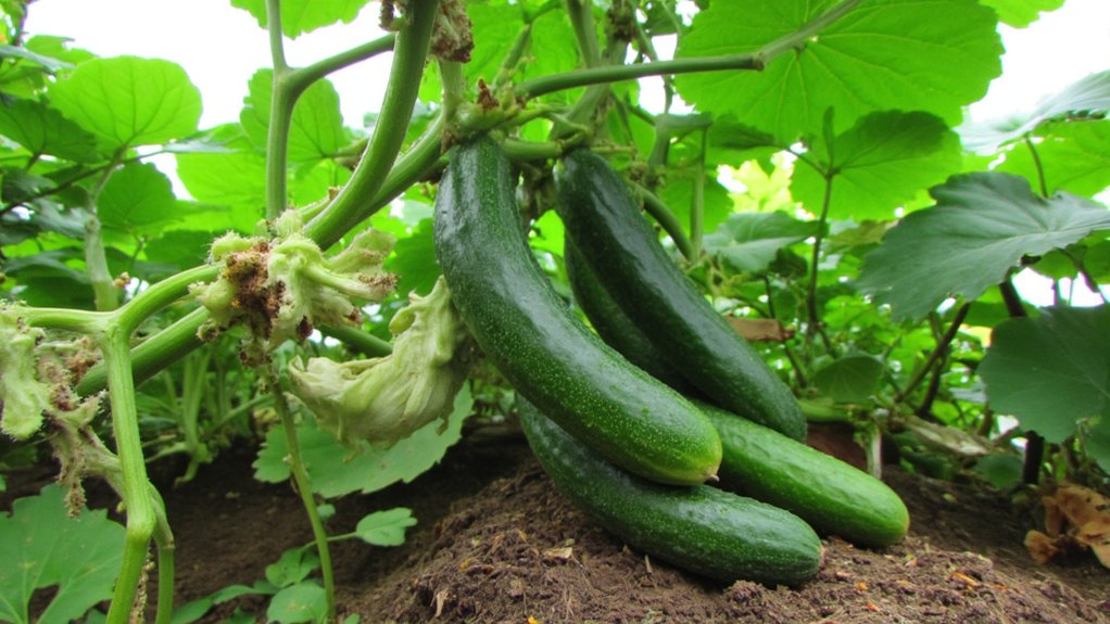 dirvožemio grūdai skatina agurkų augimą