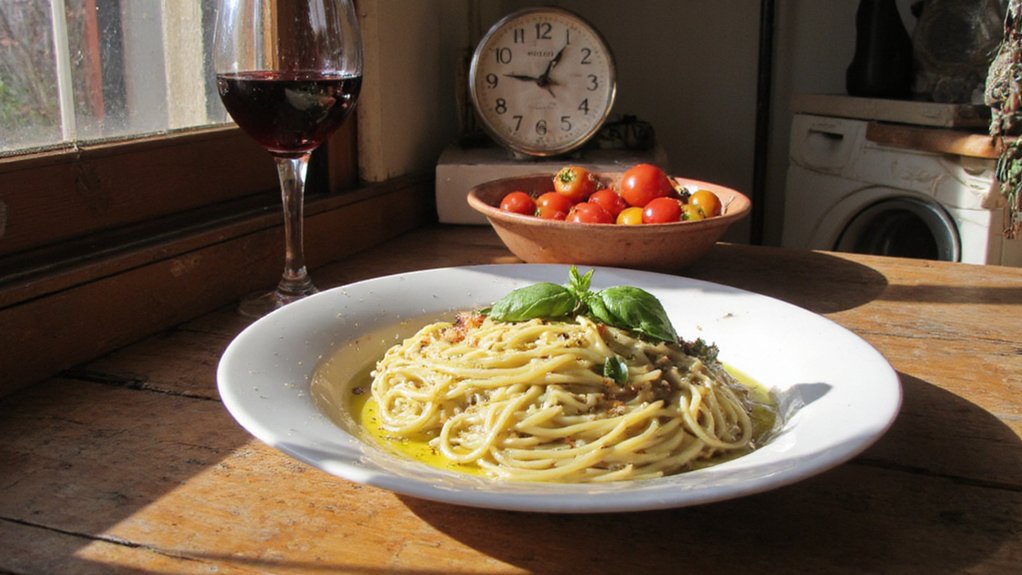 tradicinių itališkų makaronų gaminimo laikas