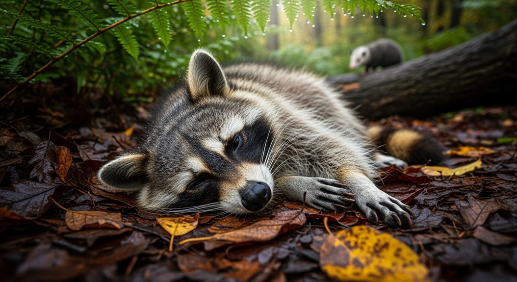gyvūnai, kurie apsimeta negyvi